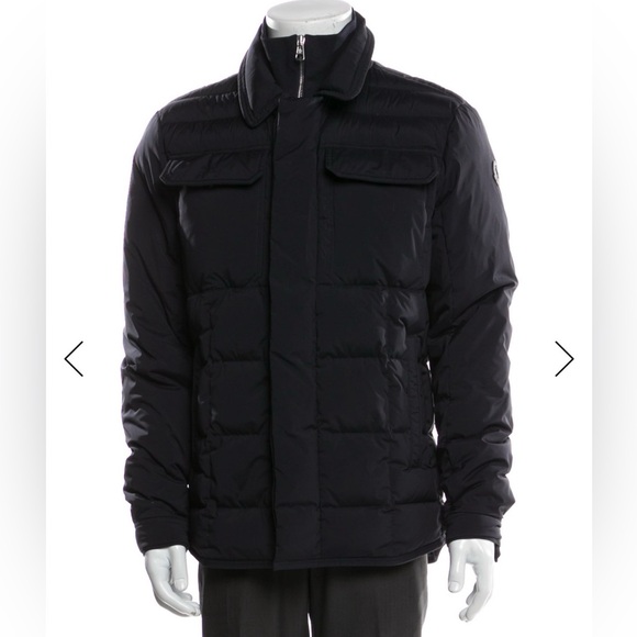 Moncler Men’s Biolay down jacket color black size 4 - Picture 2 of 11